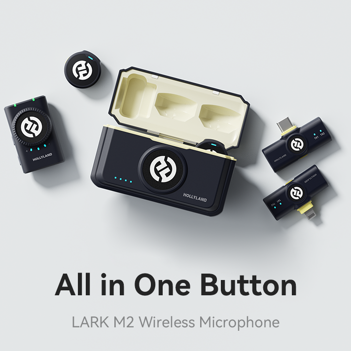 Hollyland LARK M2 Series Wireless Microphone ( M2 Combo / M2 Audio