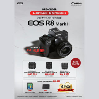 (Pre Order Now)Canon EOS R8 Mark II Mirrorless Camera