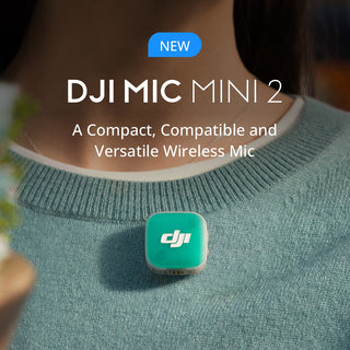 DJI Mic Mini 2 Compact Wireless Microphone System for Camera & Smartphone (2.4 GHz)