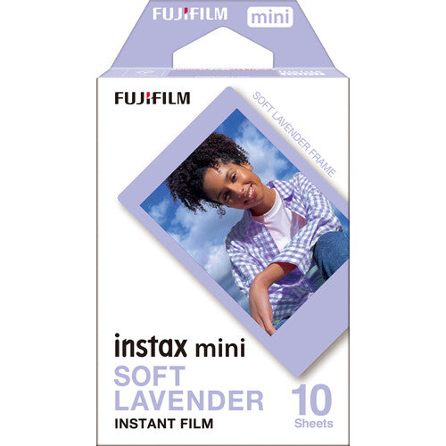 FUJIFILM instax mini Instant Film (Soft Lavender)