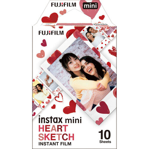 FUJIFILM instax mini Instant Film (Heart Sketch)