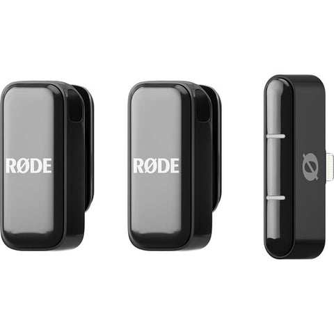 RODE Wireless Micro 2-Person Ultracompact Wireless Microphone System with USB-C Connector (2.4 GHz)