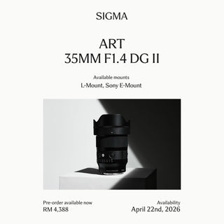 (Pre Order - Coming Soon)Sigma 35mm f/1.4 DG II Art Lens
