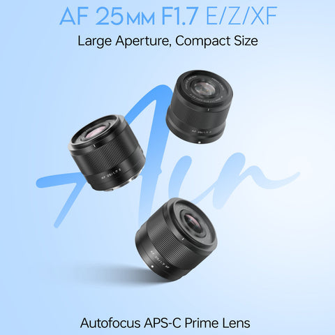 (Pre Order 4-8 Weeks)Viltrox AF 25mm f/1.7 Air Lens