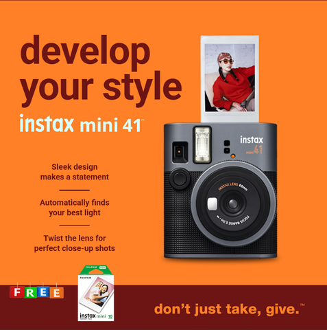FUJIFILM INSTAX MINI 41 Instant Film Camera