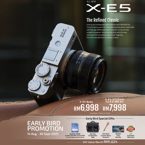 (Early Bird Promotion)FUJIFILM X-E5 Mirrorless Camera