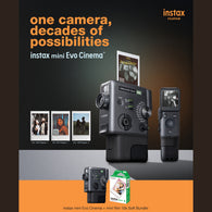 (September Promo)FUJIFILM instax mini Evo Cinema Hybrid Instant Camera