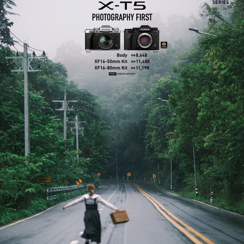 (December Promo)FUJIFILM X-T5 Mirrorless Camera