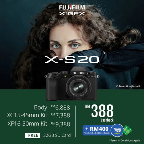 (Pre-Order)FUJIFILM X-S20 Mirrorless Camera