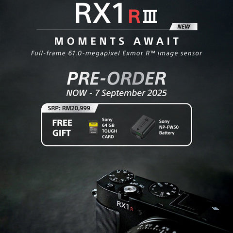 (Pre Order Now)Sony RX1R III Digital Camera