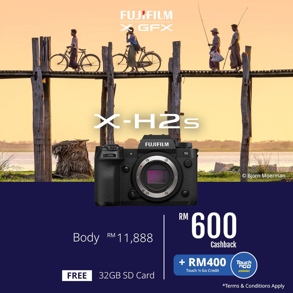(Pre-Order / June Promo)FUJIFILM X-H2S Mirrorless Camera