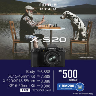 (May Promo)FUJIFILM X-S20 Mirrorless Camera
