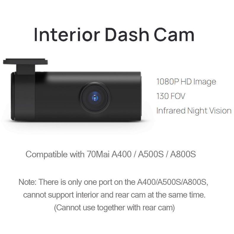 70mai FC02 Interlor Dash Cam