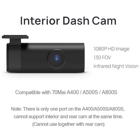 70mai FC02 Interlor Dash Cam