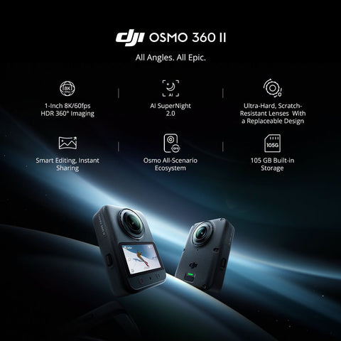 (New Item)DJI Osmo 360 ll Action Camera