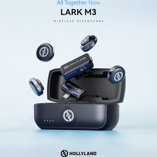 (New Item)Hollyland LARK M3 Combo Wireless Lavalier Microphone