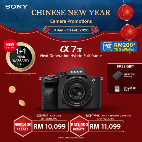 (February Promo)Sony Alpha a7 IV Mirrorless Digital Camera