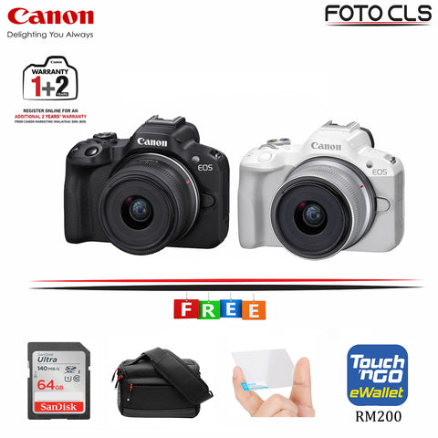 (April Promo)Canon EOS R50 Mirrorless Camera