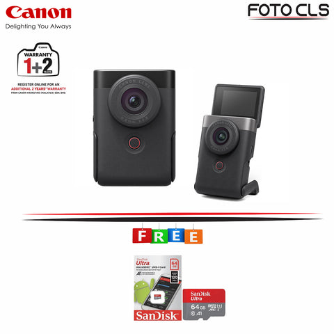 (October Promo)Canon PowerShot V10 Vlog Camera