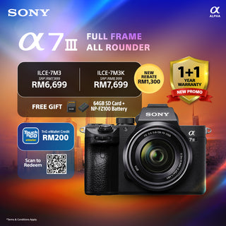 (October Promo)Sony Alpha a7 III Mirrorless Digital Camera