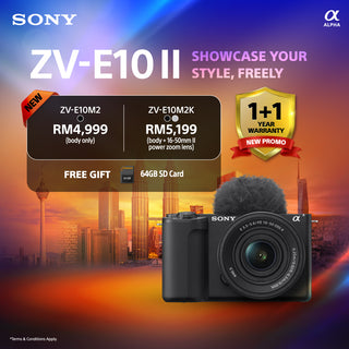 Sony ZV-E10 II Mirrorless Camera