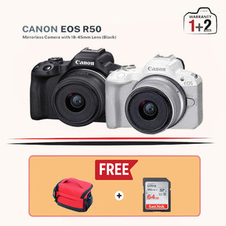 (July Promo)Canon EOS R50 Mirrorless Camera
