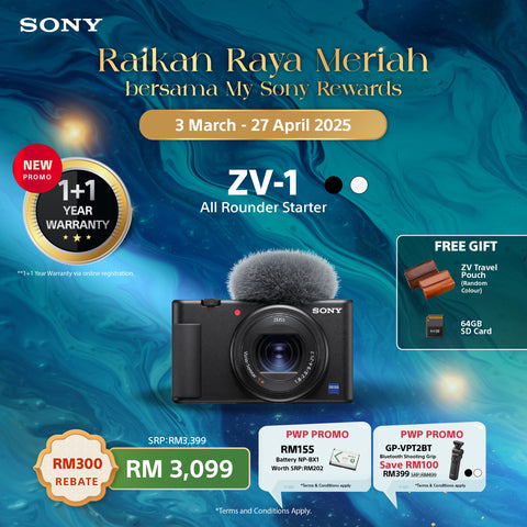 (March Promo)Sony ZV-1 Digital Camera