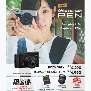 (Pre Order Now)OM SYSTEM PEN Mirrorless Camera