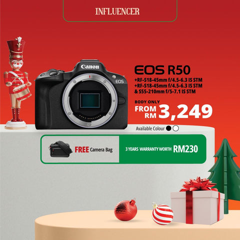 (December Promo)Canon EOS R50 Mirrorless Camera