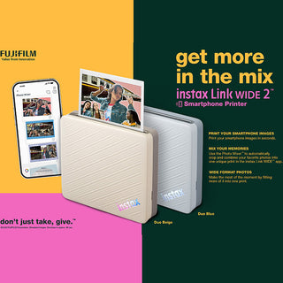 (New Item Coming Soon)FUJIFILM instax Link WIDE 2 Smartphone Printer