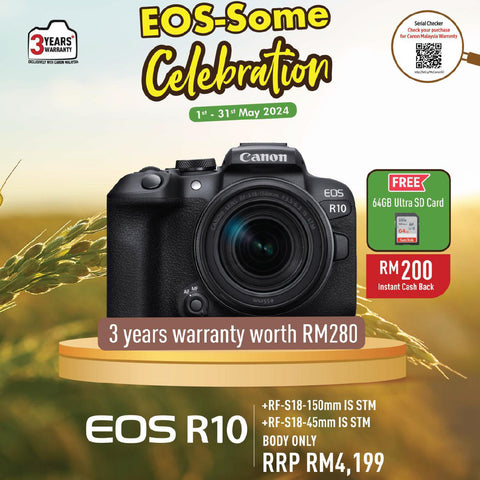 (May Promo)Canon EOS R10 Mirrorless Camera