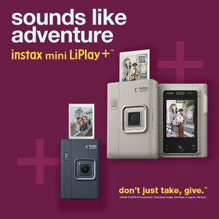 FUJIFILM INSTAX MINI LiPlay+ Hybrid Instant Camera