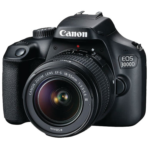 Canon EOS 3000D with EF-S 18-55mm F/3.5-5.6 III DSLR  Camera