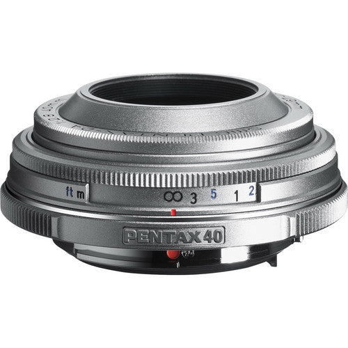 (Clearance) Pentax SMC-DA 40mm f/2.8 Limited Lens (Silver)