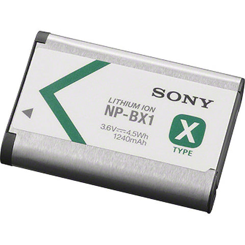 Sony NP-BX1 Rechargeable Lithium-Ion Battery Pack (1240mAh)