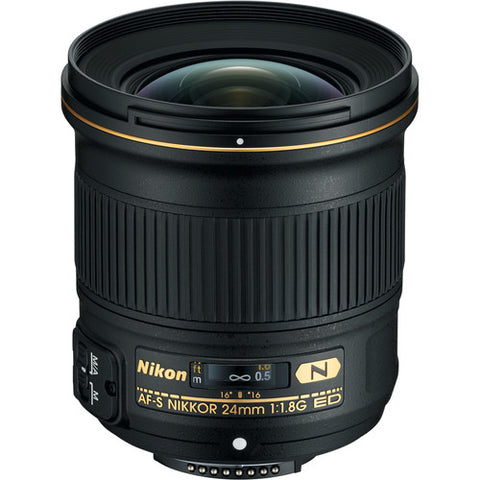 (Clearance) Nikon AF-S NIKKOR 24mm f/1.8G ED Lens