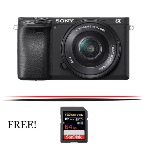 (June Promo)Sony Alpha a6400 Mirrorless Digital Camera