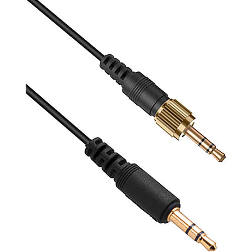 Comica Audio CVM-DL-CPX Lock Plate 3.5mm TRS-TRS Audio Output Cable
