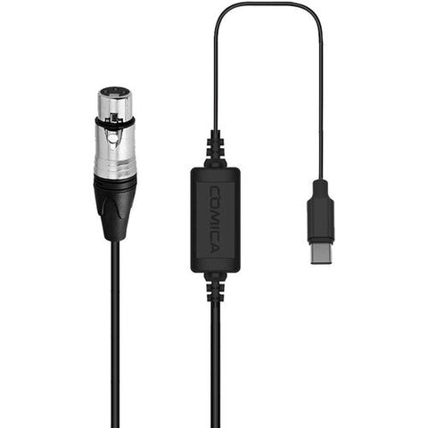 Comica Audio CVM-XLR_UC XLR to USB Type-C Audio-Interface Cable for Android Smartphones