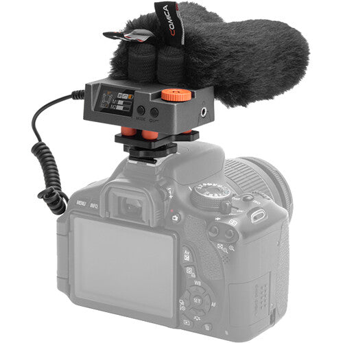 Comica Audio Traxshot Transformable Camera-Mount Shotgun Microphone for Cameras and Smartphones