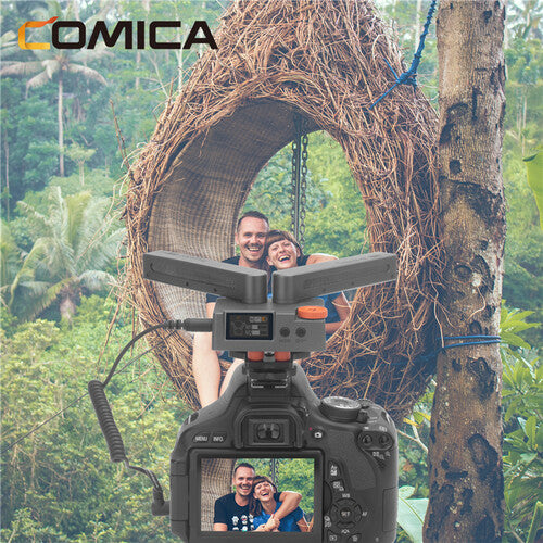 Comica Audio Traxshot Transformable Camera-Mount Shotgun Microphone for Cameras and Smartphones