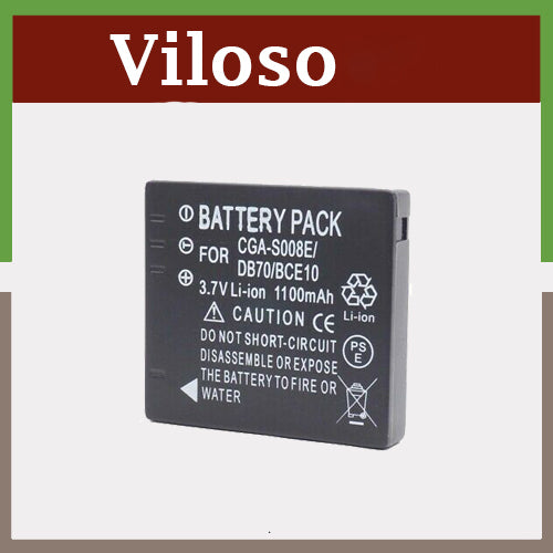 Viloso CGA-S008E Battery Pack for Panasonic