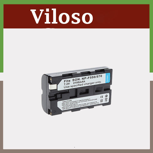 Viloso NP-F550/F570 Battery Pack for Sony