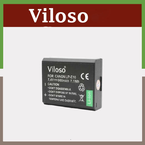 Viloso LP-E10 Battery Pack for Canon