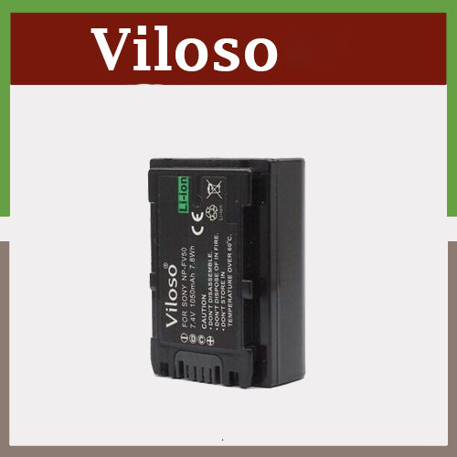 Viloso NP-FV50 Battery Pack for Sony