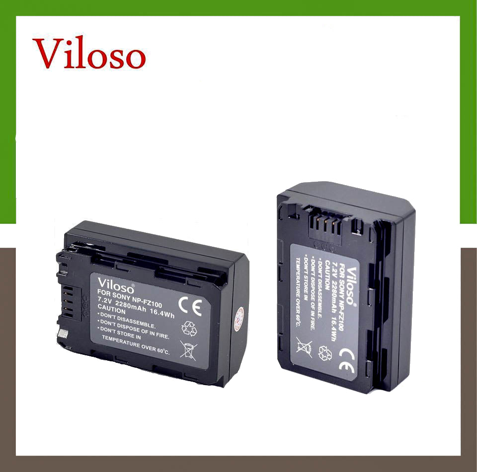 Viloso NP-FZ100 Battery for Sony