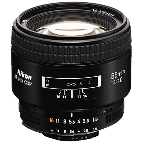 (Clearance) Nikon AF Nikkor 85mm f/1.8D Lens