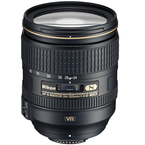 (Clearance) Nikon AF-S NIKKOR 24-120mm f/4G ED VR Lens