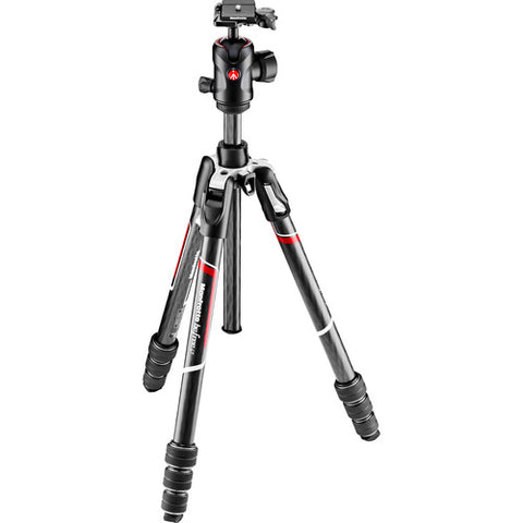 Manfrotto MKBFRTC4GT-BH Befree GT Travel Carbon Fiber Tripod with 496 Ball Head