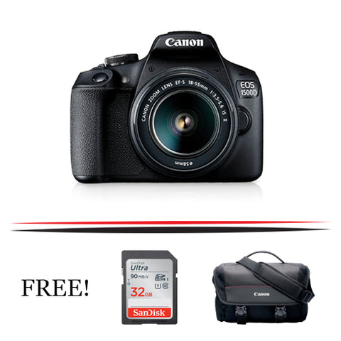 (May Promo)Canon EOS 1500D with 18-55mm IS II DSLR Camera